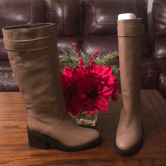 Helmet Lang Knee Hi Boots - Picture 2 of 5